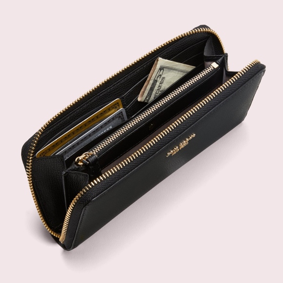 kate spade sylvia slim continental leather wallet - Picture 3 of 5